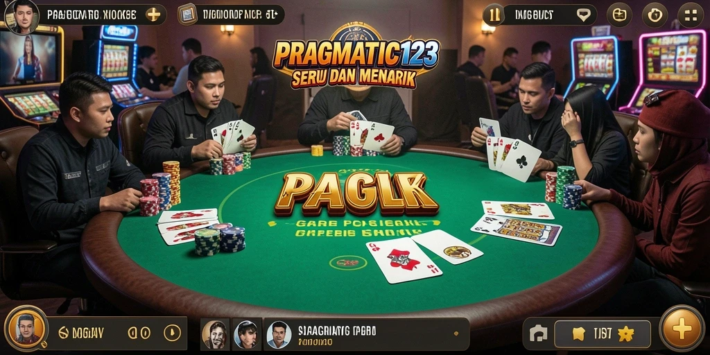 Screenshot gameplay Poker yang menarik di PRAGMATIC123.