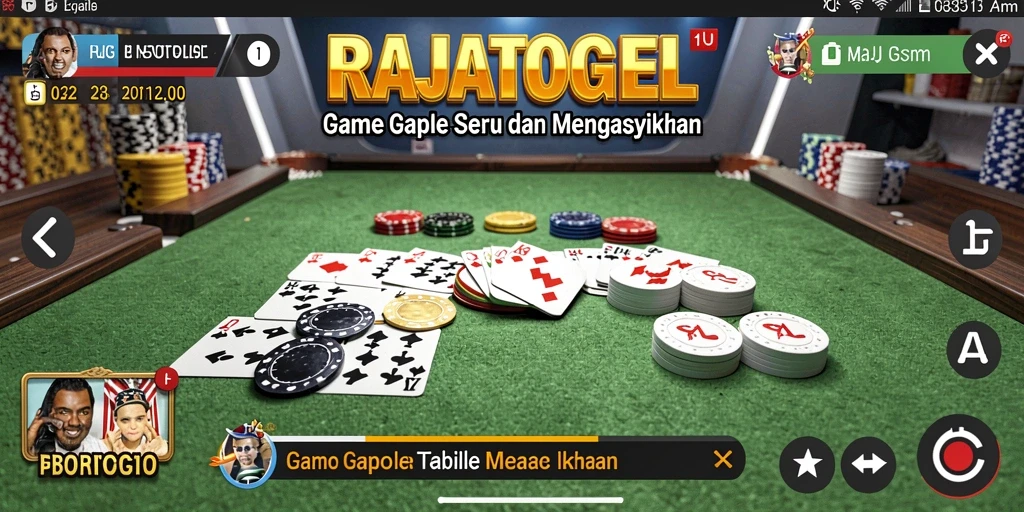 Tampilan gameplay RAJATOGEL yang seru dan mengasyikkan.