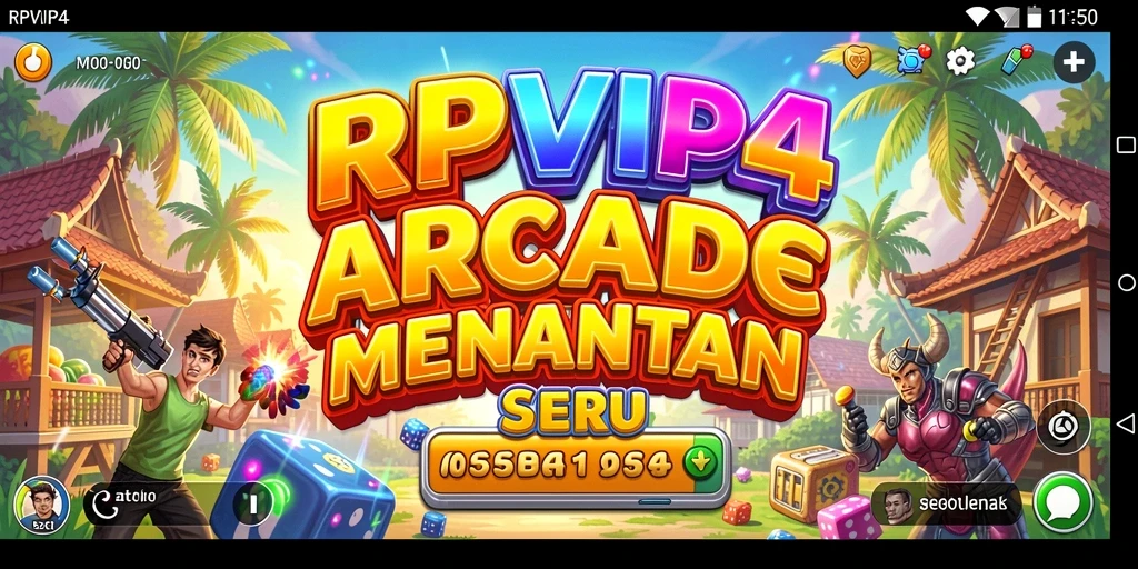 Tampilan gameplay seru dari RPVIP4 yang menarik dan menantang.