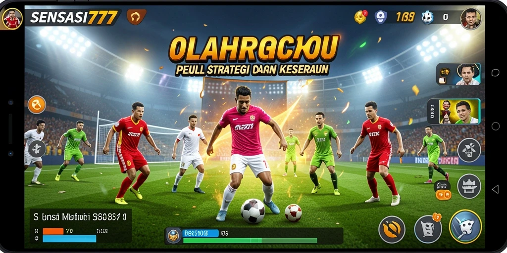 Tampilan gameplay SENSASI777 yang menegangkan dan menarik.
