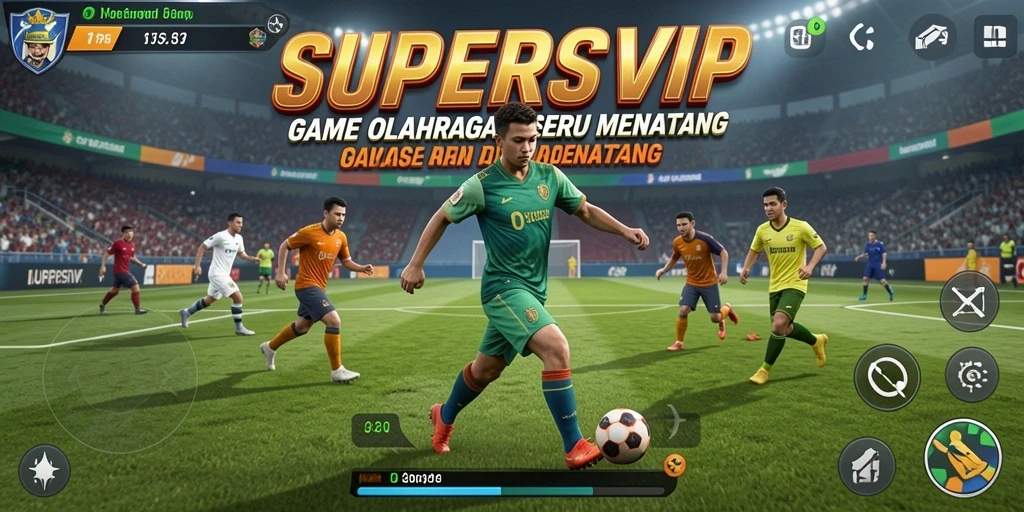 Tampilan permainan seru dalam SUPERSVIP yang memikat.