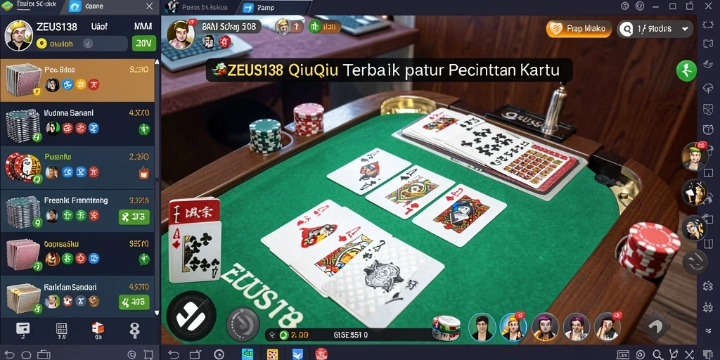 Screenshot gameplay QiuQiu di ZEUS138 menunjukkan aksi yang mendebarkan.